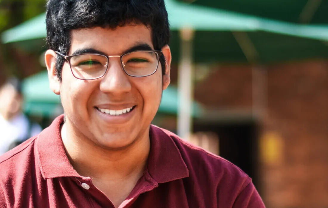 Larry Murcia, estudiante de Matemáticas Aplicadas