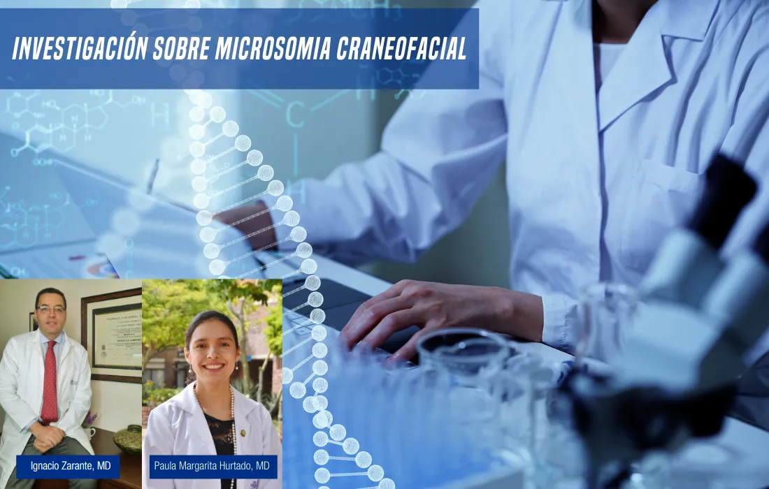 variante del gen que causa microsomia craneofacial