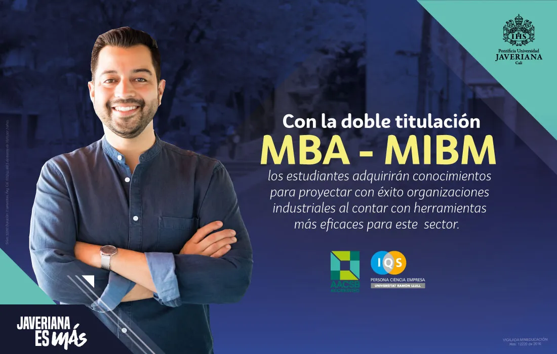 Estudiantes del MBA podrán optar por la doble titulación con el Master In Industrial Business Management de la IQS Barcelona Estudiantes del MBA podrán optar por la doble titulación con el Master In Industrial Business Management de la IQS Barcelona