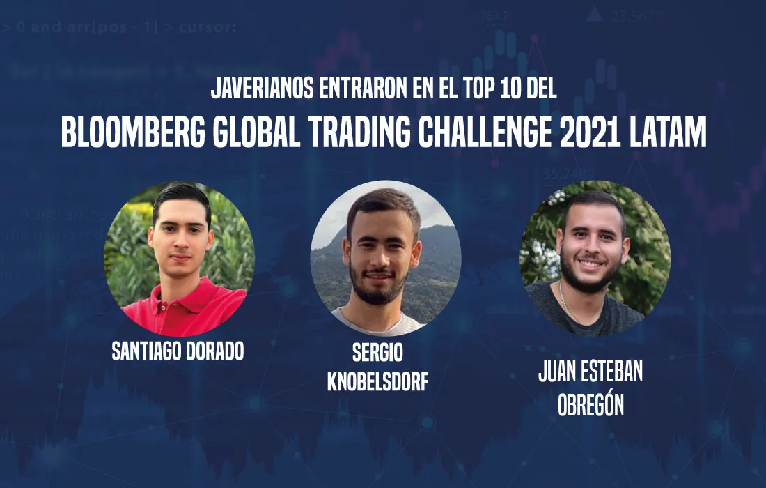 Estudiantes javerianos se destacan en importante competencia de finanzas a nivel internacional Estudiantes javerianos se destacan en importante competencia de finanzas a nivel internacional