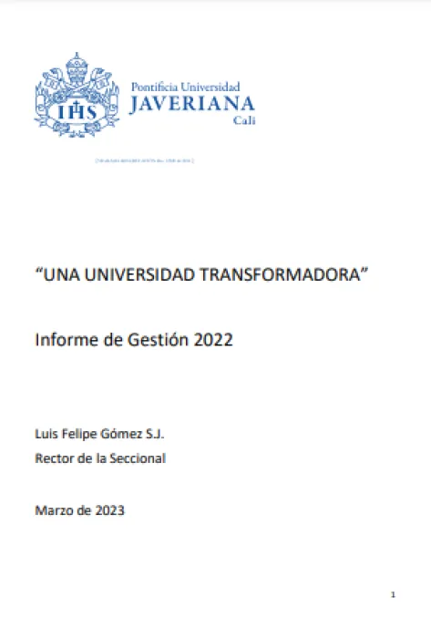 Informe de gestión 2022