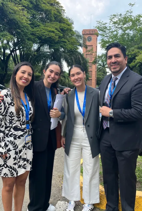 Estudiantes de Derecho ganan primer puesto en el Concurso Moot Court en Propiedad Intelectual Germán Cavelier