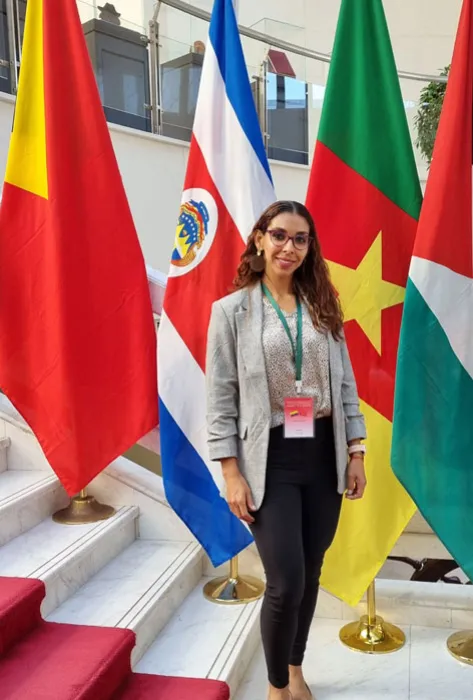 Andrea Ayala Herrera participó en seminario internacional en China