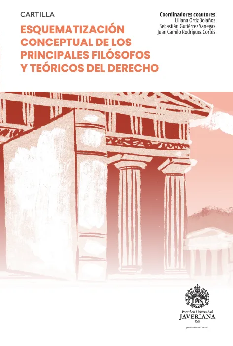 Portada Cartilla Esquematización conceptual de los principales filósofos y teóricos del Derecho Portada Cartilla Esquematización conceptual de los principales filósofos y teóricos del Derecho